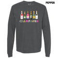 Blame Champagne Long Sleeve Comfort Colors 'NLB' T-Shirts, Hoodie, Sweatshirt - T-Shirt, Sweatshirt, Hoodie