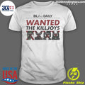 Blind Daily Wanted The Killjoys My Chemical Romance Shirt Unisex T-shirt, Sweatshirt, Hoodie, Long Sleeve Tee - T-Shirt, Sweatshirt, Hoodie