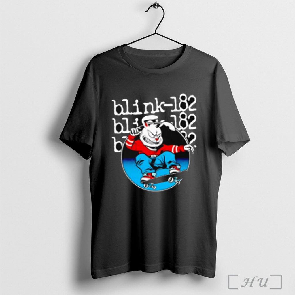 Blink 182 Skateboard Bunny Graphic T Shirt Unisex T-shirt, Sweatshirt, Hoodie, Long Sleeve Tee - T-Shirt, Sweatshirt, Hoodie