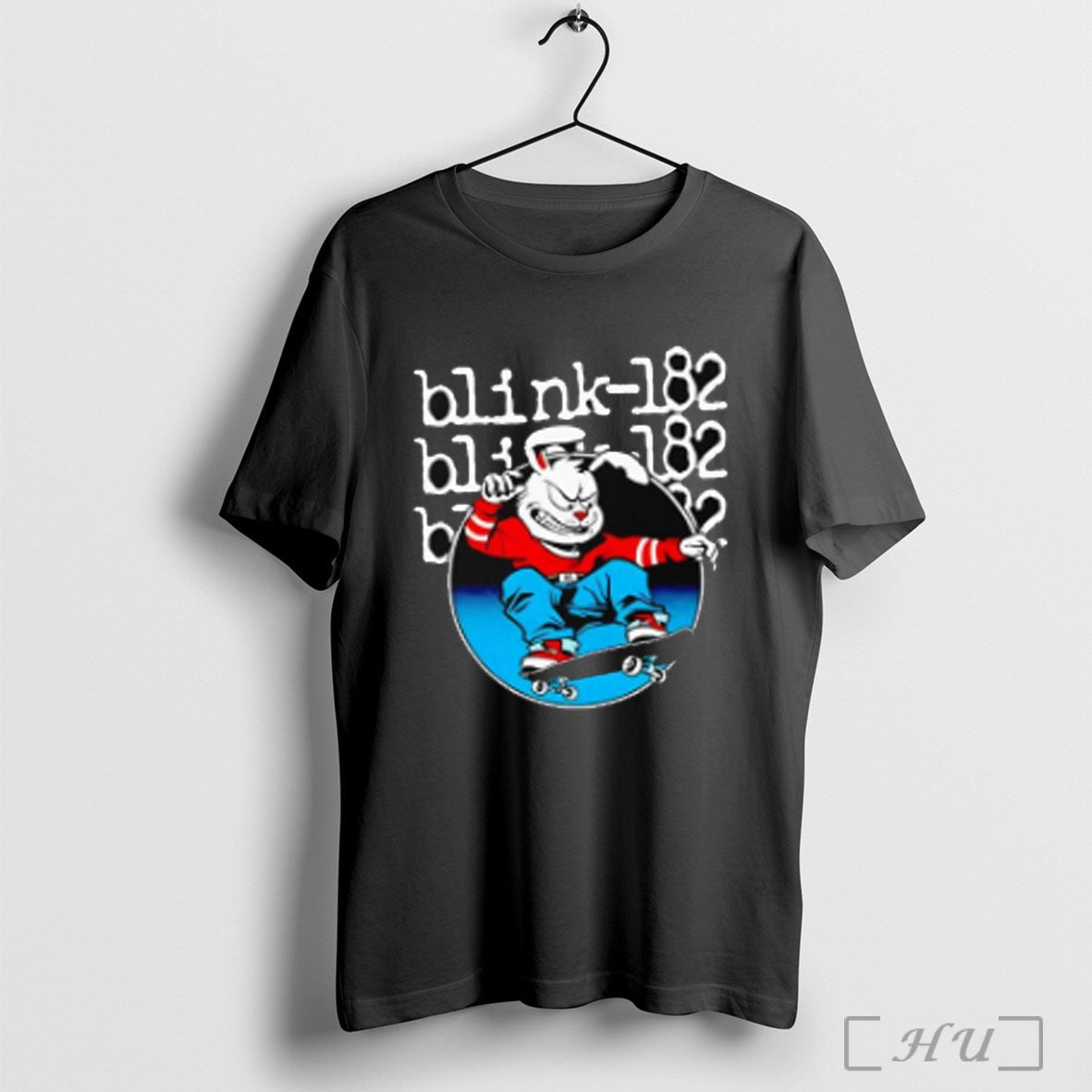 Blink 182 Skateboard Bunny Graphic T Shirt Unisex T-shirt, Sweatshirt, Hoodie, Long Sleeve Tee - T-Shirt, Sweatshirt, Hoodie