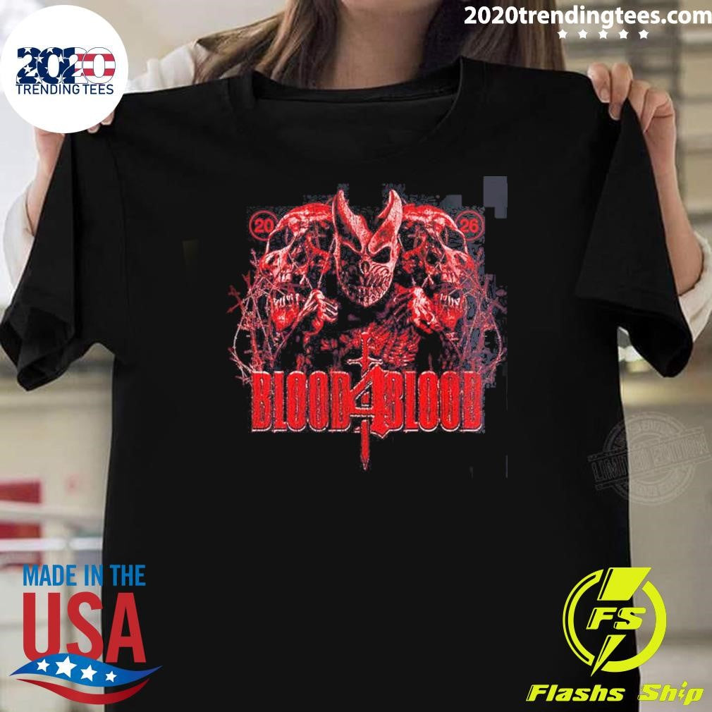Blood4Blood Event Merch In Daytona Beach Florida On May 6 2026 Faceoff Shirt Unisex T-shirt, Sweatshirt, Hoodie, Long Sleeve Tee - T-Shirt, Sweatshirt, Hoodie
