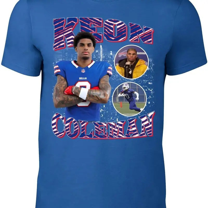 Blue Buffalo Keon Coleman Bootleg T-Shirts, Hoodie, Sweatshirt - T-Shirt, Sweatshirt, Hoodie