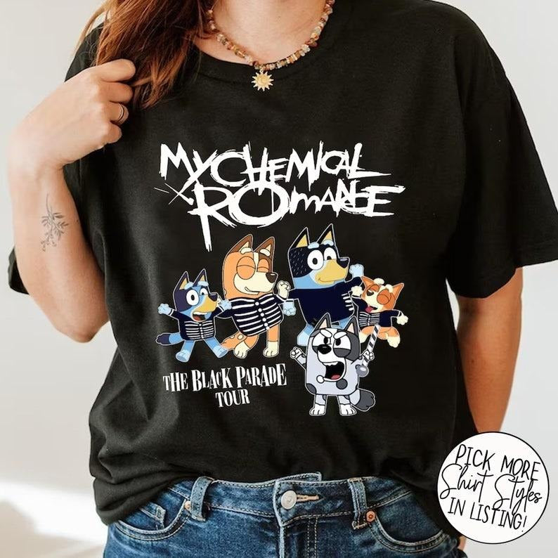 Blue Dog Muf.Fiin My Chemical Romance Shirt Muf.Fiin My Chemical Romance Shirt Blue Dog Blue Dog Cartoon Shirt Blue Dog T-Shirts, Hoodie, Sweatshirt - T-Shirt, Sweatshirt, Hoodie