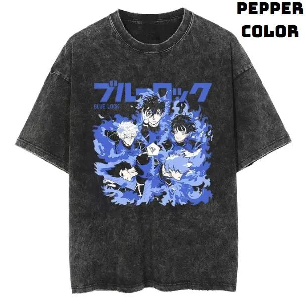 Blue Lock Vintage Blue Lock Shirt Blue Lock Soccer Football Team Football Anime Shirt Manga Shirt Y2k Shirt Anime Accessories Vintage Fan Top Menswear Streetwear Underwear Com T-Shirts, Hoodie, Sweatshirt - T-Shirt, Sweatshirt, Hoodie
