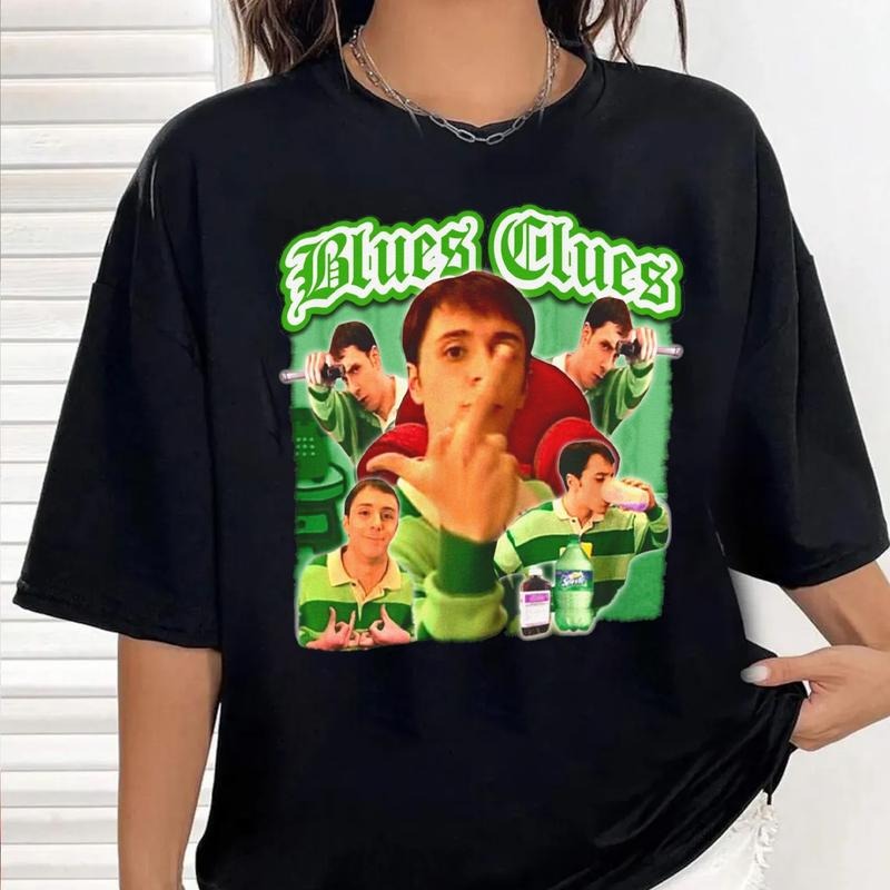 Blues Clues Gangster Funny Meme Shirt Casual T-Shirts, Hoodie, Sweatshirt - T-Shirt, Sweatshirt, Hoodie