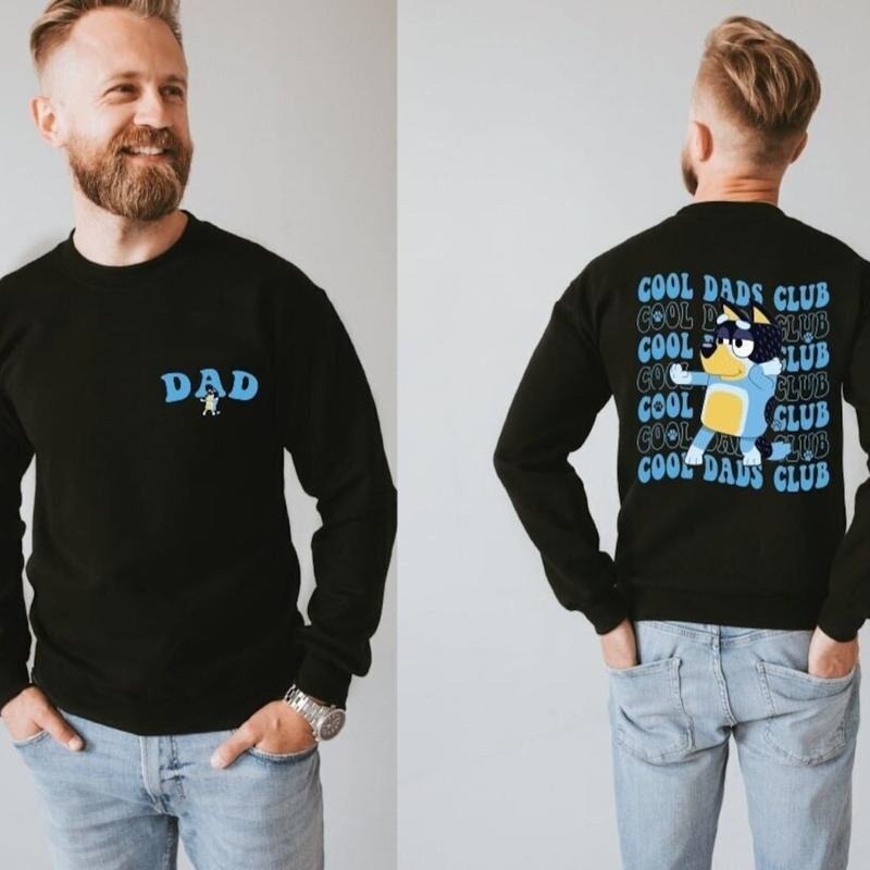 Bluey Cool Dad Club Cool Dad Club Bluey Dad Dad Dad Funny Dad Shirt Dad Bluey Bluey Family T-Shirts, Hoodie, Sweatshirt - T-Shirt, Sweatshirt, Hoodie