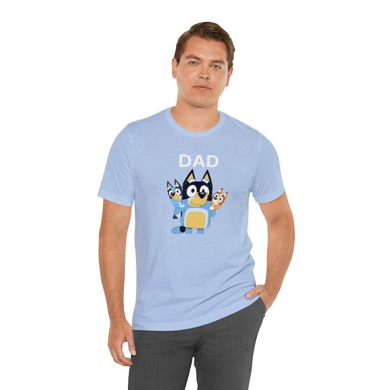 Bluey Dad Bluey Dad Custom Bluey Shirt Bandit Shirt T-Shirts, Hoodie, Sweatshirt - T-Shirt, Sweatshirt, Hoodie