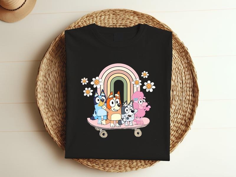 Bluey Tour Shirt Bluey Family Shirt Bluey Friends Bluey Cartoon Shirt Bluey Party Shirt Bluey T-Shirts, Hoodie, Sweatshirt - T-Shirt, Sweatshirt, Hoodie