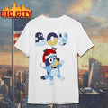 Bluey boy merry christmas shirt Unisex T-shirt, Sweatshirt, Hoodie, Long Sleeve Tee - T-Shirt, Sweatshirt, Hoodie