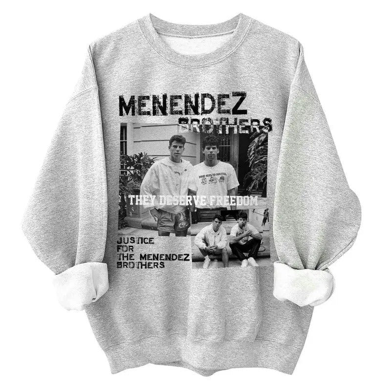 Blvckstyle Menendez Brothers Menendez Will They Go Free 2024 Shirt Menswear Streetwear Man Casual T-Shirts, Hoodie, Sweatshirt - T-Shirt, Sweatshirt, Hoodie