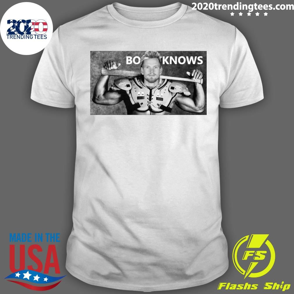 Bo Jackson Bo Knows Shirt Unisex T-shirt, Sweatshirt, Hoodie, Long Sleeve Tee - T-Shirt, Sweatshirt, Hoodie