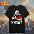 Bo Nix College Football Fan Bo Knows Parody shirt Unisex T-shirt, Sweatshirt, Hoodie, Long Sleeve Tee - T-Shirt, Sweatshirt, Hoodie