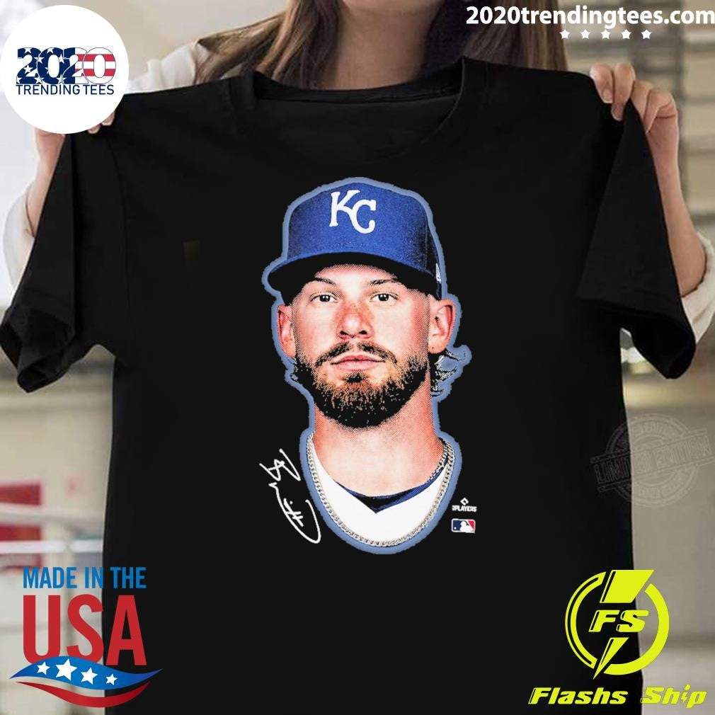 Bobby Witt Jr. Kansas City Royals Outerstuff Youth Headliner Signature Shirt Unisex T-shirt, Sweatshirt, Hoodie, Long Sleeve Tee - T-Shirt, Sweatshirt, Hoodie