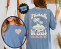 Boho Christian Peace Be Still Bible Verse Shirt Christian Jesus Retro Faith Christian Back Print T-Shirts, Hoodie, Sweatshirt - T-Shirt, Sweatshirt, Hoodie