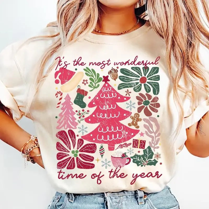 Boho Floral Shirt Pink Hand Drawn Boho Shirt Coquette Girly Tree T-Shirts, Hoodie, Sweatshirt - T-Shirt, Sweatshirt, Hoodie