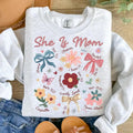 Boho Floral Mama Shirt She Is Mom Shirt Shirt Christian Mama Shirt Floral Spring Shirt Bible Verse Shirt Mama Wildflower Shirt Coquette T-Shirts, Hoodie, Sweatshirt - T-Shirt, Sweatshirt, Hoodie