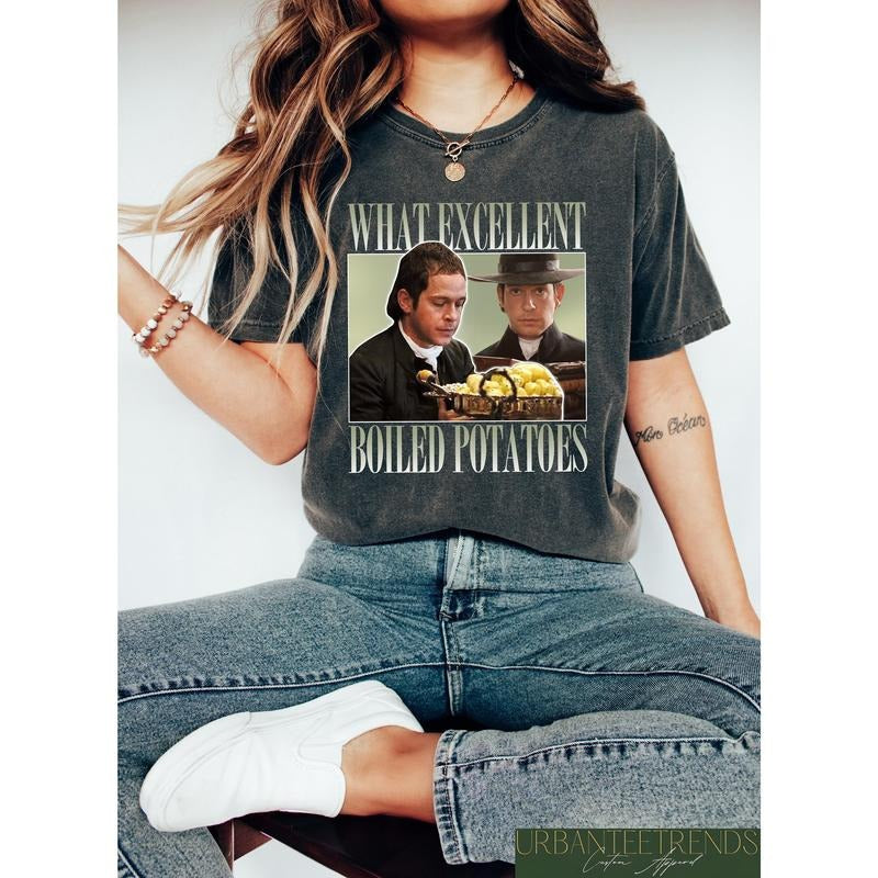 Boiled Potatoes Funny Meme Pride Prejudice Fitzwilliam Darcy Shirt Bennett Dole Shirt Movie T-Shirts, Hoodie, Sweatshirt - T-Shirt, Sweatshirt, Hoodie