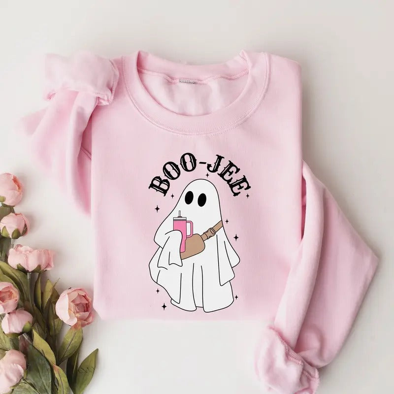 Boo Jee Halloween Ghost Boo Jee Shirt Boo Jee Halloween Shirt Boo Shirt Spooky Ghost Shirt Spooky Season Ghost Spooky Shirt Halloween Shirt T-Shirts, Hoodie, Sweatshirt - T-Shirt, Sweatshirt, Hoodie