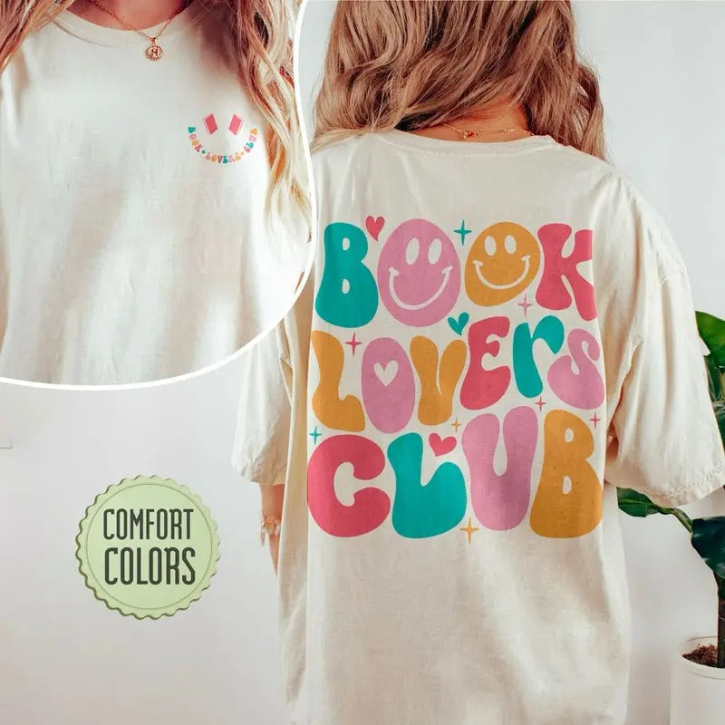Book Lovers Club Shirt Book Lover Booktrovert Shirts Bookish Book Club Shirt Funny Reading Reading Day Shirt Book Lover T-Shirts, Hoodie, Sweatshirt - T-Shirt, Sweatshirt, Hoodie