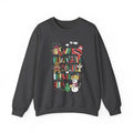 Bookish Reading Bookish Xmas Reading Lover Bookshelf Santa T-Shirts, Hoodie, Sweatshirt - T-Shirt, Sweatshirt, Hoodie