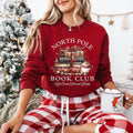 Bookish North Pole Book Club Shirt Santa Book Lover Retro Book Worm Bookish T-Shirts, Hoodie, Sweatshirt - T-Shirt, Sweatshirt, Hoodie