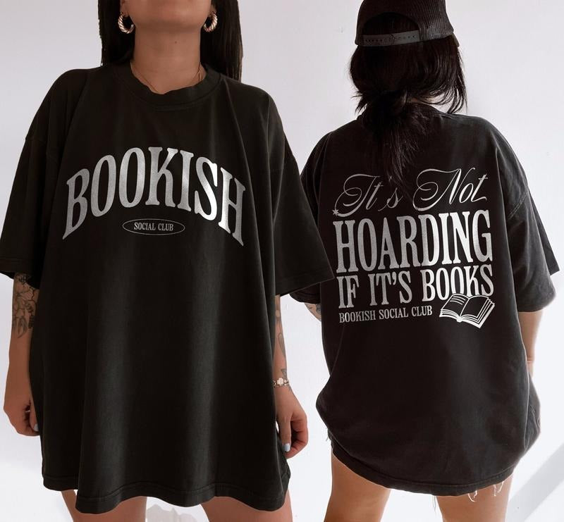 Bookish Comfort Colors Book Lover Retro Reader Born Read Bookish Quote Reader T-Shirts, Hoodie, Sweatshirt - T-Shirt, Sweatshirt, Hoodie