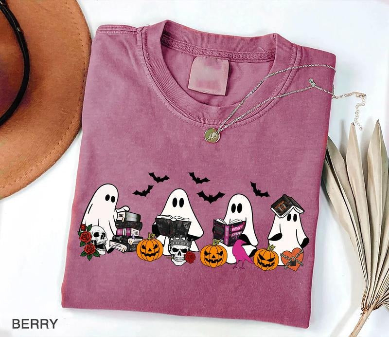 Bookish Ghosts Dark Romance Shirt Ritual Inspired Shirt Ghost Book Haunting Adeline Butcher & Blackbird God Wrath Shirt T-Shirts, Hoodie, Sweatshirt - T-Shirt, Sweatshirt, Hoodie