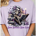 Bookish Skeleton Mom Shirt Dark Romance Reader Clipart Goth Book Lo Sassy Skull Reading Humor Shirts Digitalver Sublimation T-Shirts, Hoodie, Sweatshirt - T-Shirt, Sweatshirt, Hoodie