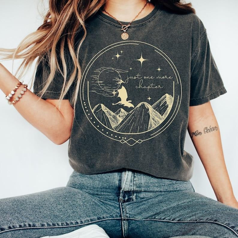 Bookish Dragon Celestial Fantasy Romance Bookish Booktok Readers Book Club T-Shirts, Hoodie, Sweatshirt - T-Shirt, Sweatshirt, Hoodie