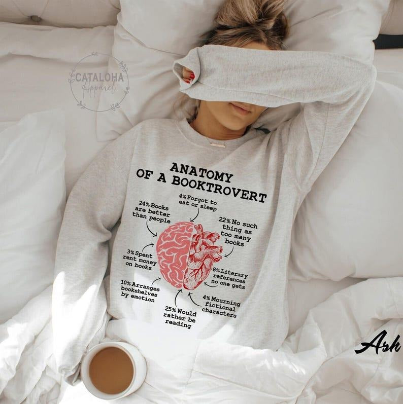 Booktrovert Book Lover Reading Reading Shirt Bookworm Funny Bookish Bookish T-Shirts, Hoodie, Sweatshirt - T-Shirt, Sweatshirt, Hoodie