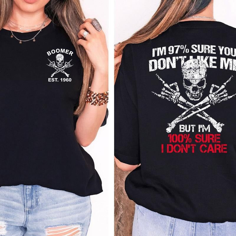 Boomer Custom Year Badass Generation Boomer FAFOT Shirt 100% Cotton Top Comfort Womenswear Custom Year Birth Shirtstyle{N002}4 T-Shirts, Hoodie, Sweatshirt - T-Shirt, Sweatshirt, Hoodie