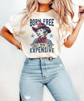 Born Free But Now I'M Expensive Shirt Funny 4th July Shirt Cowgirl 4th July Country Shirts Patriotic Independence Day Shirt Fourth July Shirt T-Shirts, Hoodie, Sweatshirt - T-Shirt, Sweatshirt, Hoodie