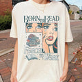 Born Read Bookish Comfort Colors Funny Reader Book Addict Book Lover Bookish Her Spicy Books Dark Romance Smut Shirt BookTok Womenswear T-Shirts, Hoodie, Sweatshirt - T-Shirt, Sweatshirt, Hoodie