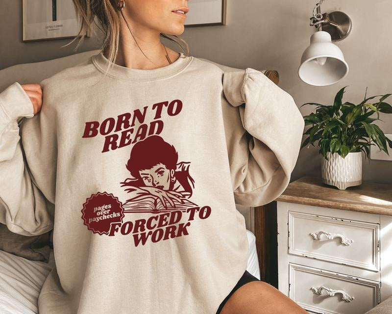 Born Read Bookish Funny Reader Book Addict Book Lover Bookish Her Spicy Books Dark Romance Book Lover Book T-Shirts, Hoodie, Sweatshirt - T-Shirt, Sweatshirt, Hoodie