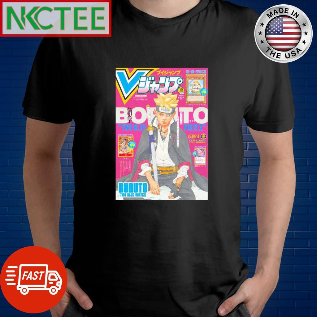Boruto two blue vortex shirt Unisex T-shirt, Sweatshirt, Hoodie, Long Sleeve Tee - T-Shirt, Sweatshirt, Hoodie