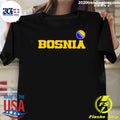 Bosna Hercegovina Sarajevo Est 1967 Flag Shirt Unisex T-shirt, Sweatshirt, Hoodie, Long Sleeve Tee - T-Shirt, Sweatshirt, Hoodie