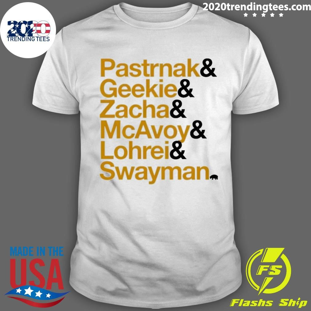 Boston Bruins Hockey Team Pastrnak Geekie Zacha Mcavoy Lohrei Swayman Shirt Unisex T-shirt, Sweatshirt, Hoodie, Long Sleeve Tee - T-Shirt, Sweatshirt, Hoodie