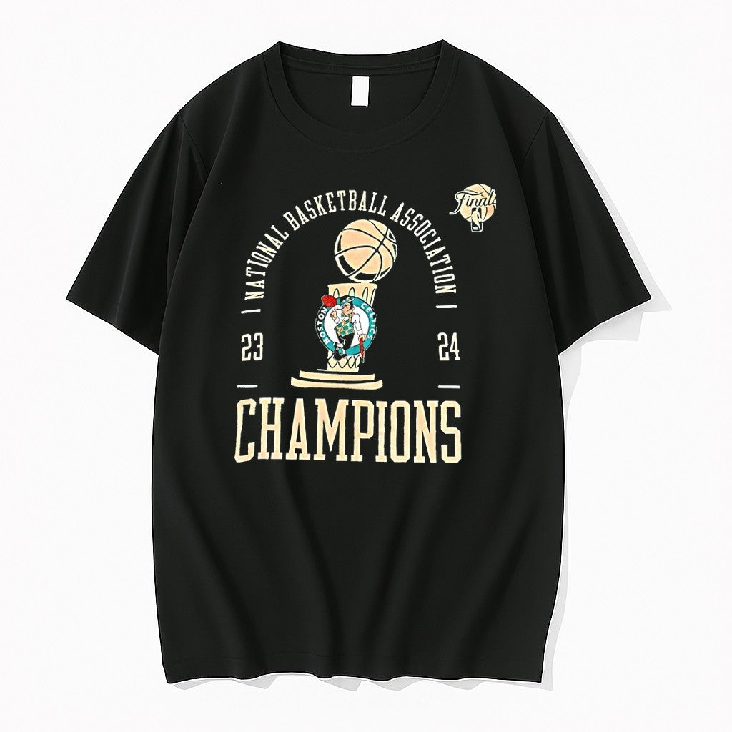 Boston Celtics Nba Finals National Basketball Association Champions 23 24 Tshirts Sweater Unisex T-shirt, Sweatshirt, Hoodie, Long Sleeve Tee - T-Shirt, Sweatshirt, Hoodie