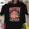 Boston Home Of The Red Sox Logo Vintage Shirt Unisex T-shirt, Sweatshirt, Hoodie, Long Sleeve Tee - T-Shirt, Sweatshirt, Hoodie