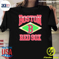 Boston Red Sox Baseball Field Diamond Shirt Unisex T-shirt, Sweatshirt, Hoodie, Long Sleeve Tee - T-Shirt, Sweatshirt, Hoodie