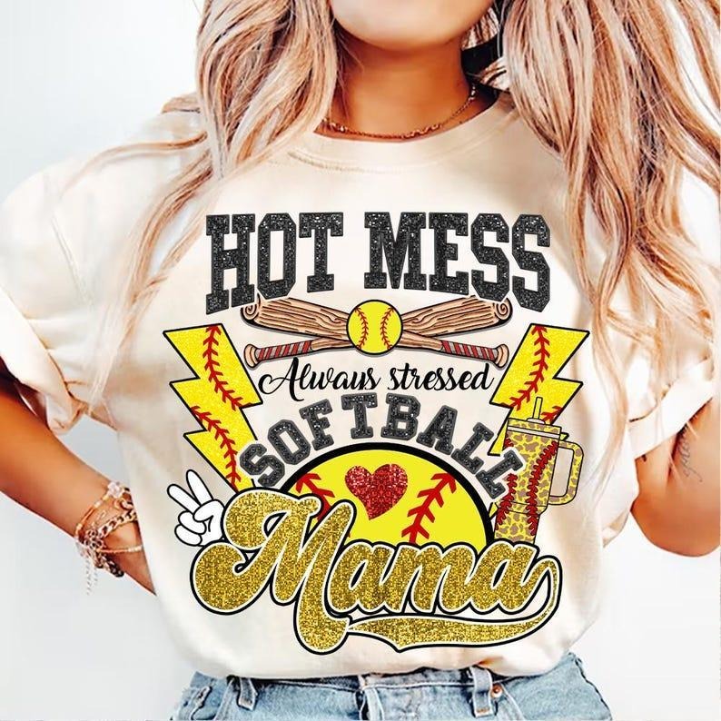 Boujee Softball Mama Game Day Sports Softball Mom T-Shirts, Hoodie, Sweatshirt - T-Shirt, Sweatshirt, Hoodie
