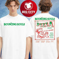 Bouncing Souls Pizza Two Sided Shirt Unisex T-shirt, Sweatshirt, Hoodie, Long Sleeve Tee - T-Shirt, Sweatshirt, Hoodie