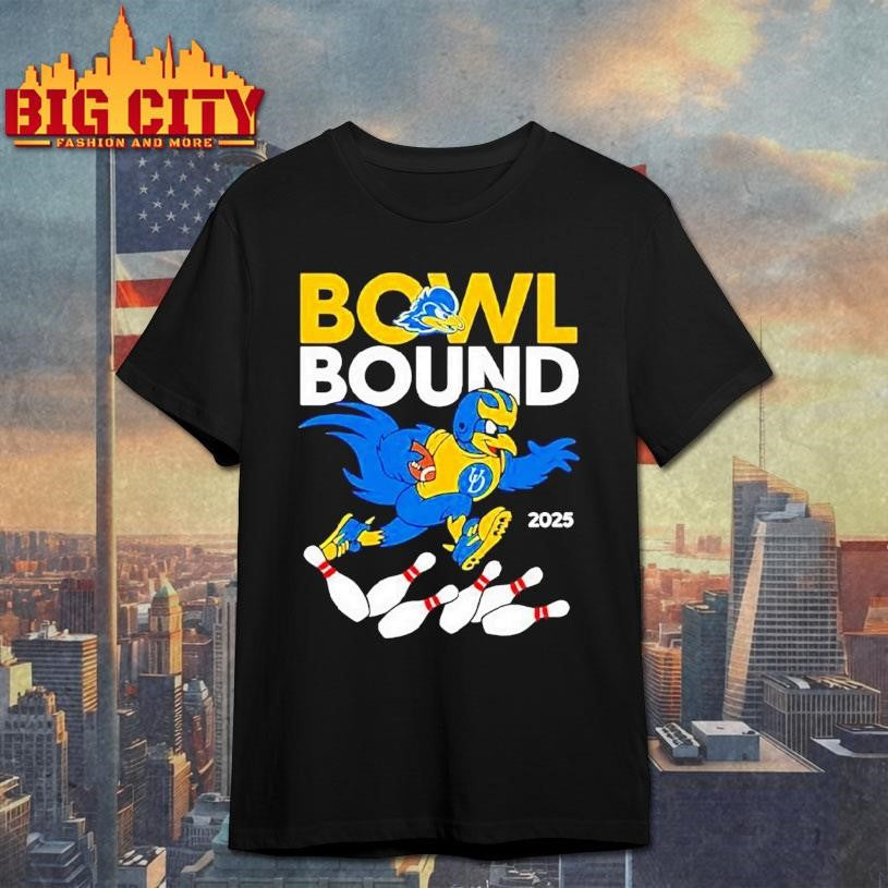 Bowl Bound Delaware Blue Mascot 2025 Bowlings Shirt Unisex T-shirt, Sweatshirt, Hoodie, Long Sleeve Tee - T-Shirt, Sweatshirt, Hoodie