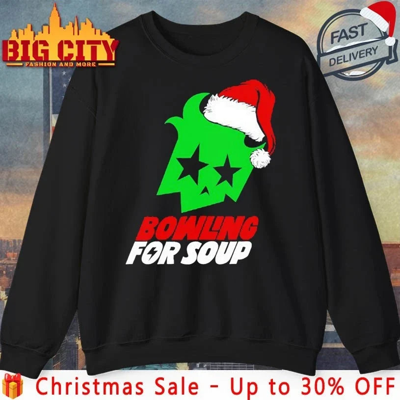 Bowling For Soup Jerry Christmas shirt Unisex T-shirt, Sweatshirt, Hoodie, Long Sleeve Tee - T-Shirt, Sweatshirt, Hoodie