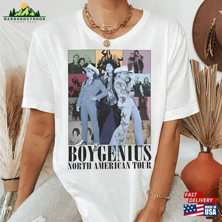 Boygenius Retro Shirt Record Indie Rock Music Tour T-Shirts, Hoodie, Sweatshirt - T-Shirt, Sweatshirt, Hoodie