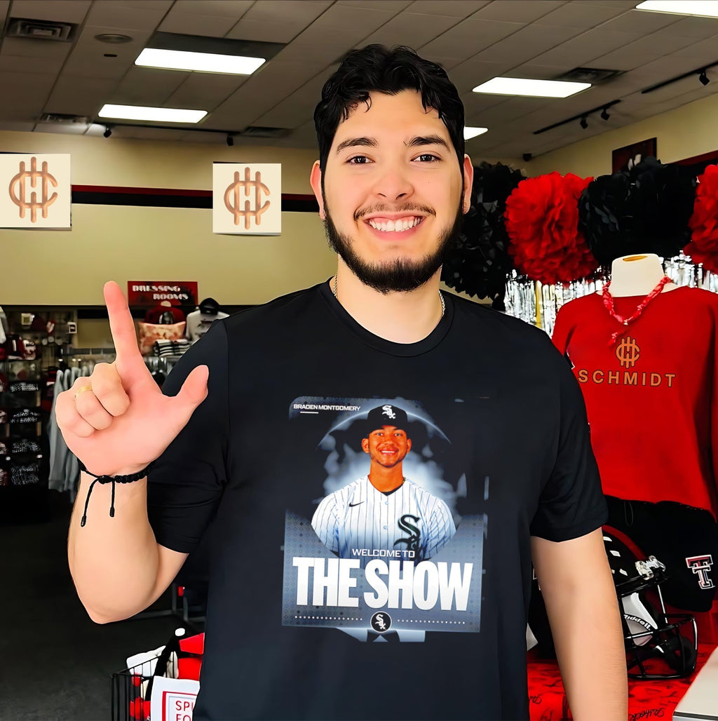 Braden Montgomery Chicago White Sox Welcome to the show shirt Unisex T-shirt, Sweatshirt, Hoodie, Long Sleeve Tee - T-Shirt, Sweatshirt, Hoodie