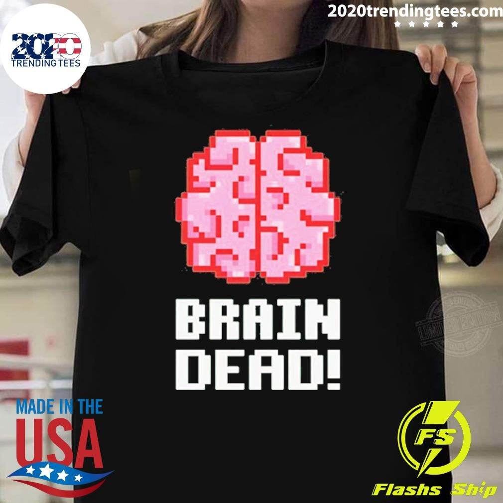 Brain Dead Art Shirt Unisex T-shirt, Sweatshirt, Hoodie, Long Sleeve Tee - T-Shirt, Sweatshirt, Hoodie