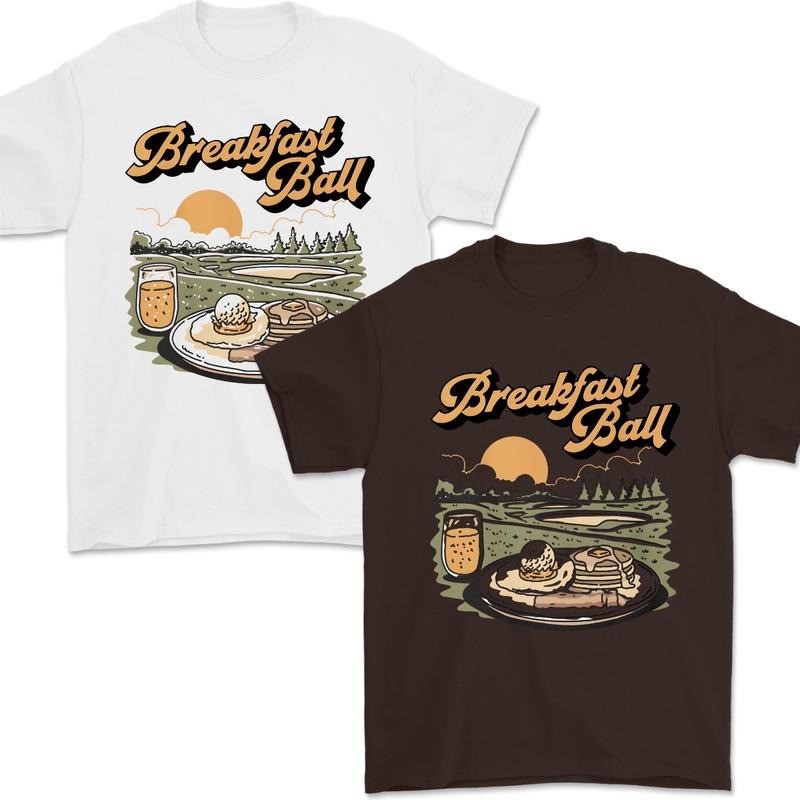 Breakfast Ball Full Color T-Shirts, Hoodie, Sweatshirt - T-Shirt, Sweatshirt, Hoodie