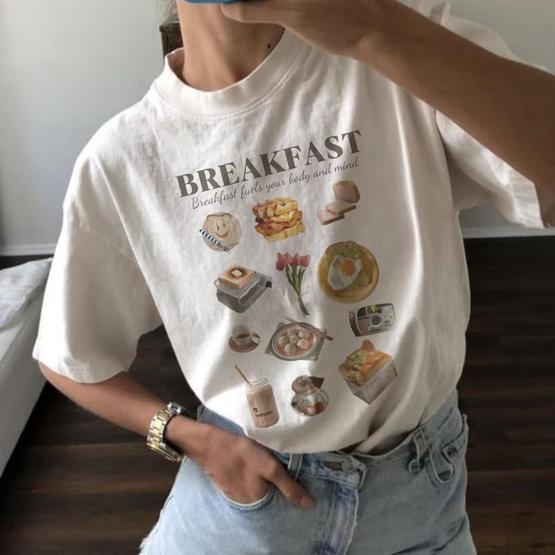 Breakfast Vintage Breakfast Minimalism Womenswear Shirt T-Shirts, Hoodie, Sweatshirt - T-Shirt, Sweatshirt, Hoodie