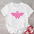 Breast Cancer Awareness Shirt Pink Ribbon Cancer Fighter Shirt Matching Support Team Warrior T-Shirts, Hoodie, Sweatshirt - T-Shirt, Sweatshirt, Hoodie